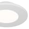 Maxim Lighting Snug 4'' LED Recessed DownLight 3000K, White 87653WTWT - alternate 4